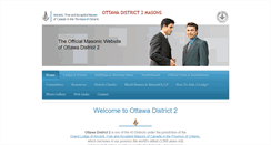 Desktop Screenshot of ottawamasons.ca